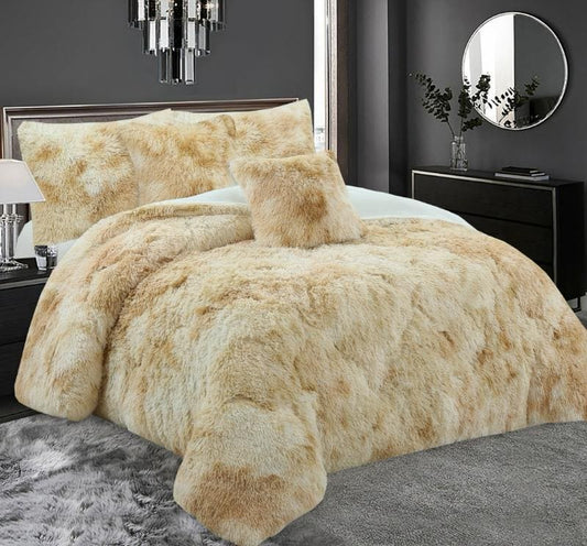 EDREDONES PIEL DE GANSO (INCLUYE 2 FUNDAS ALMOHADAS Y 2 COJINES)