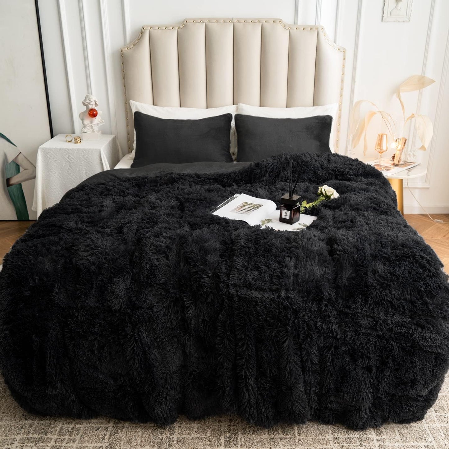 EDREDONES PIEL DE GANSO (INCLUYE 2 FUNDAS ALMOHADAS Y 2 COJINES)