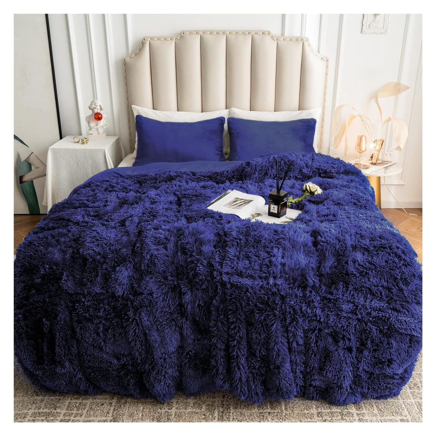 EDREDONES PIEL DE GANSO (INCLUYE 2 FUNDAS ALMOHADAS Y 2 COJINES)
