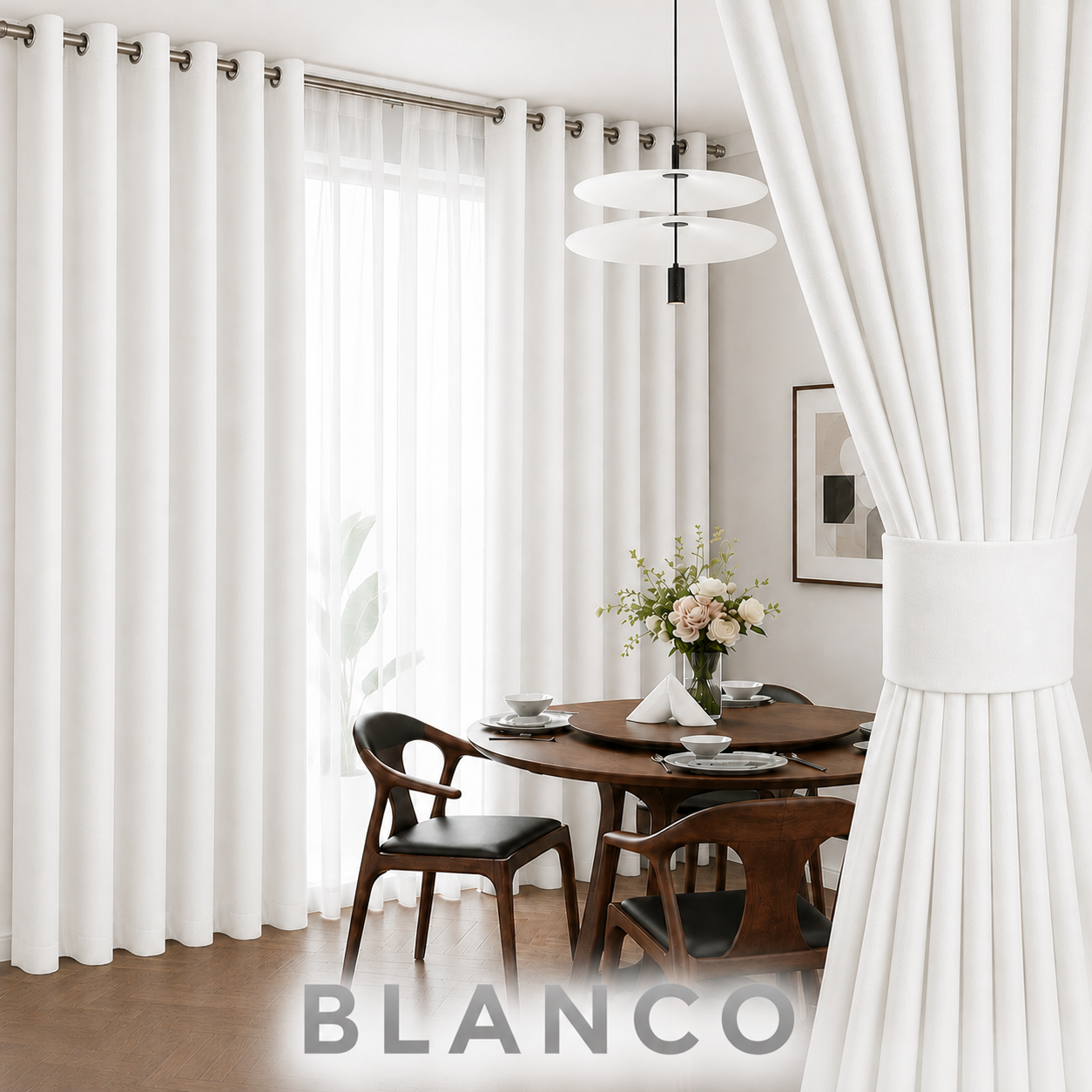 CORTINAS BLACKOUT ANTILUZ CON ARGOLLA