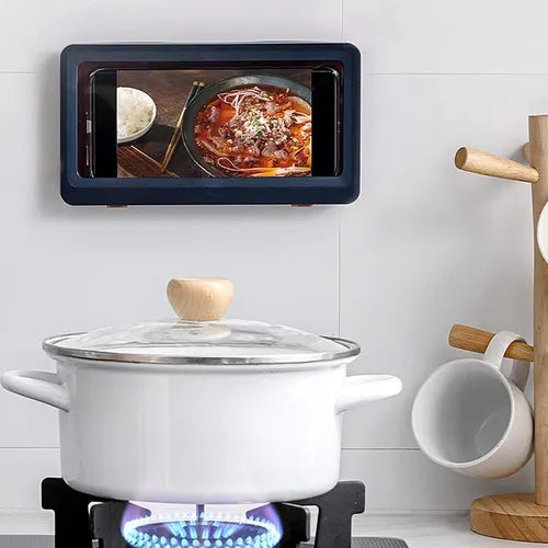 SOPORTE DE CELULAR PARA EL BAÑO Y COCINA RESISTENTE AL AGUA ORIGINAL® | ⭐⭐⭐⭐⭐ - De Shopping Store