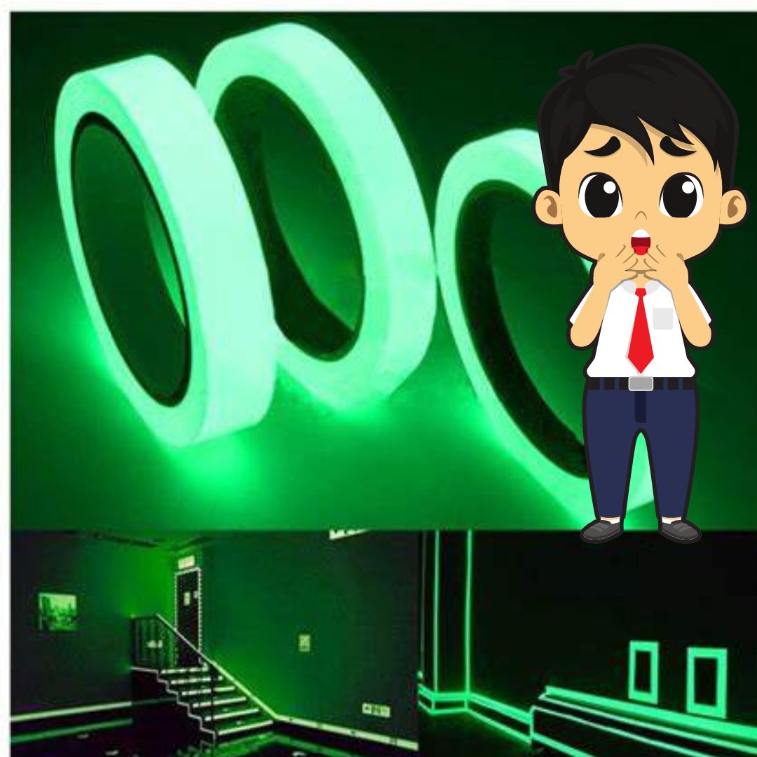 CINTA ADHESIVA FLUORESCENTE 3M 🟢 - De Shopping Store