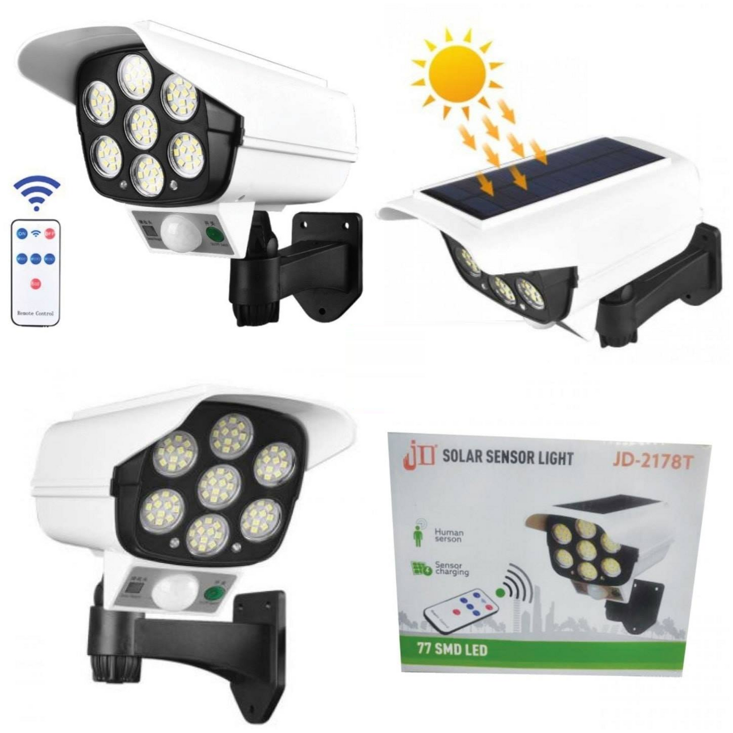 LAMPARA TIPO CAMARA CON SENSOR DE MOVIMIENTO - De Shopping Store