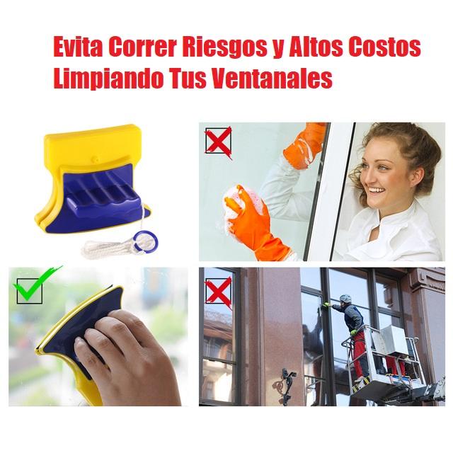 LIMPIADOR DE VIDRIOS EXTERIORES MAGNETICO - De Shopping Store