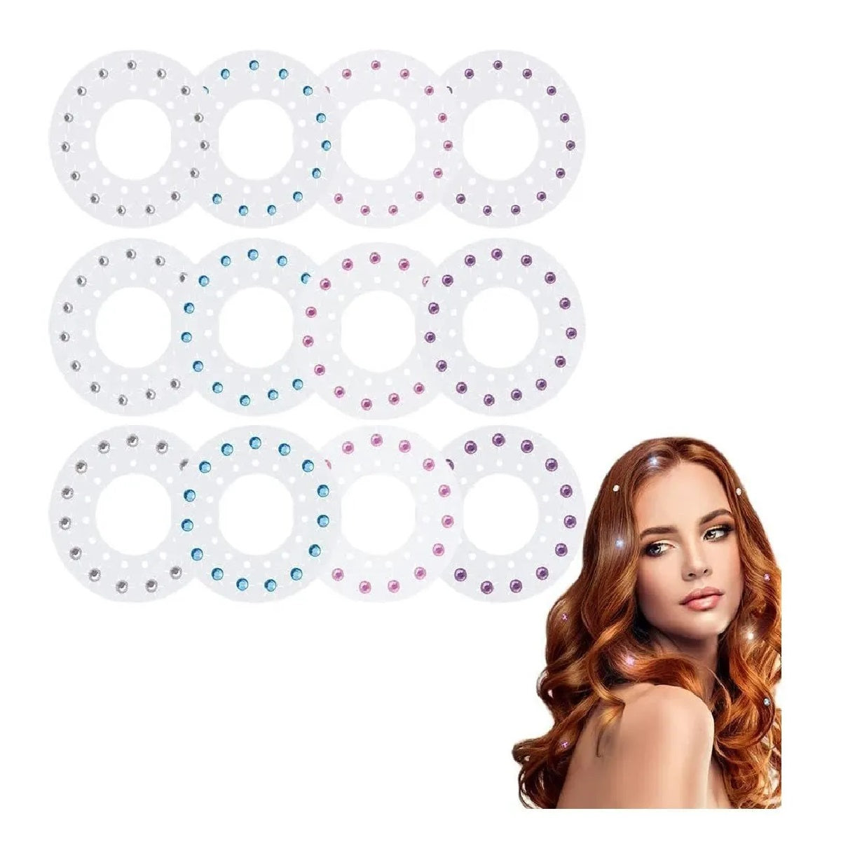 Estampador De Gemas bling bling Para El Cabello - De Shopping Store