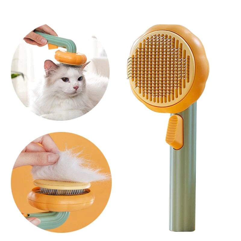 CEPILLO PARA MASCOTAS DE RAPIDA LIBERACION - De Shopping Store