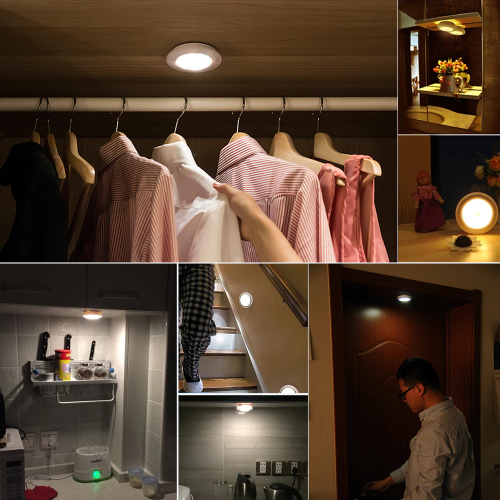 BOMBILLAS LED ADHESIVAS CON SENSOR DE MOVIMIENTO - De Shopping Store