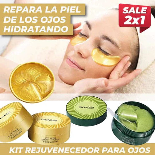 PARCHES DE OJOS HIDROGEL 2X1- 24K & ALGAS MARINAS 🍃 POR SOLO $69.900 - De Shopping Store