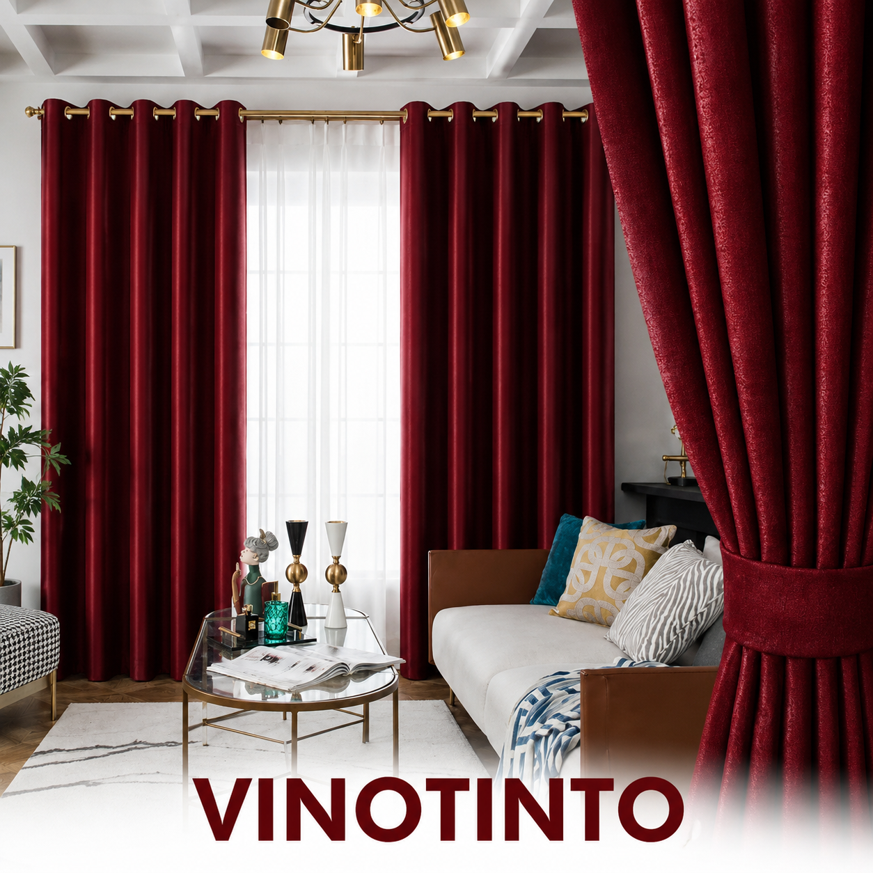 CORTINAS BLACKOUT ANTILUZ CON ARGOLLA