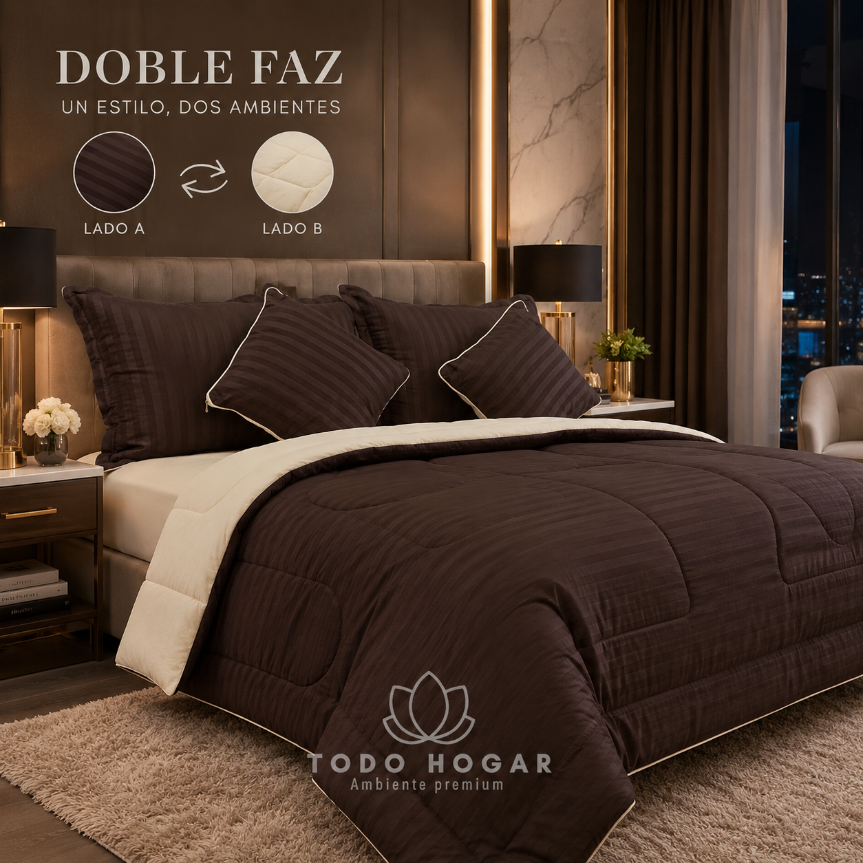 SUPER COMBO EDREDON ACOLCHADO + SABANAS 800 HILOS CON OBSEQUIO 2 ALMOHADAS