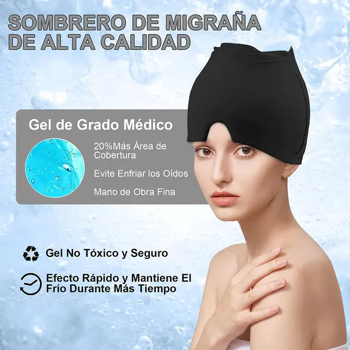 GORRO PARA EL DOLOR DE CABEZA Y RELAJACION ®️ ⭐⭐⭐⭐⭐ ORIGINAL - De Shopping Store