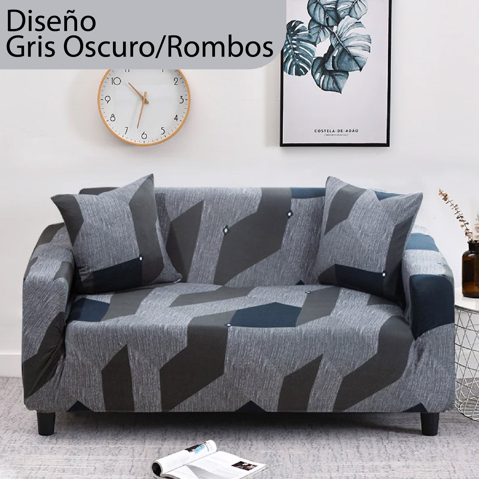 PROTECTOR DE SOFA ELASTICO AJUSTABLE - De Shopping Store