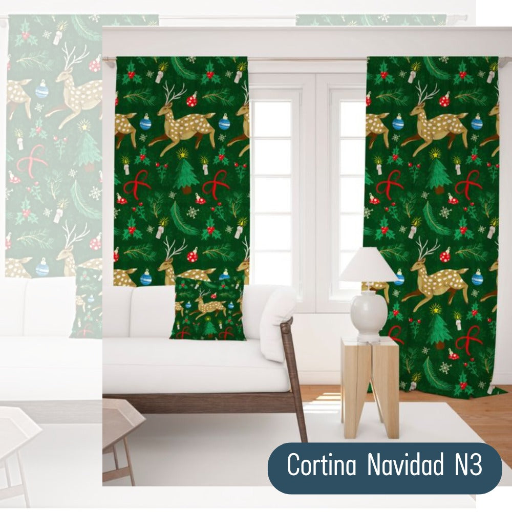 CORTINAS NAVIDEÑAS