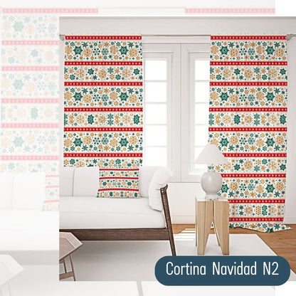 CORTINAS NAVIDEÑAS