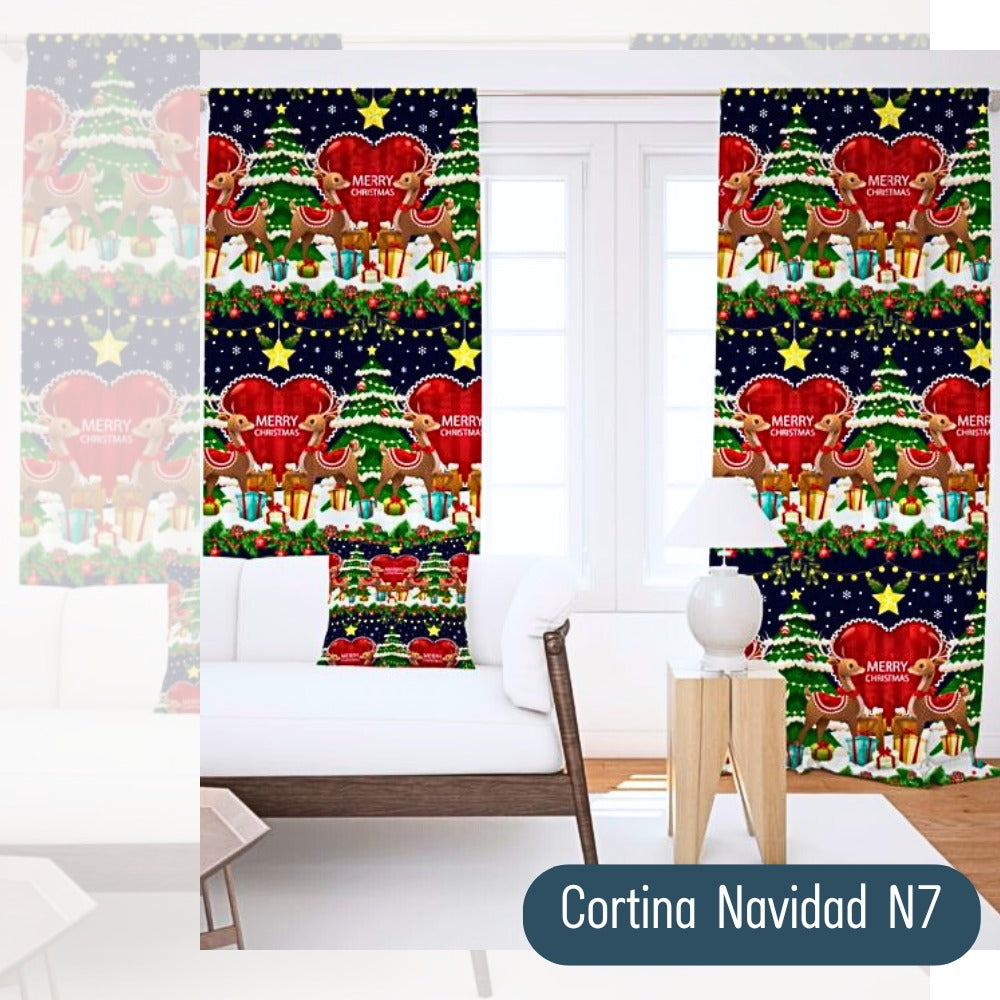 CORTINAS NAVIDEÑAS