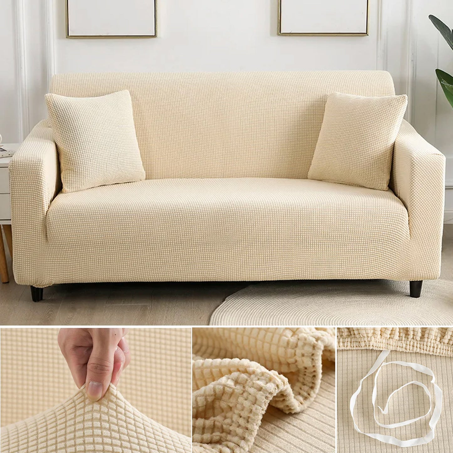 PROTECTOR DE SOFA ELASTICO AJUSTABLE