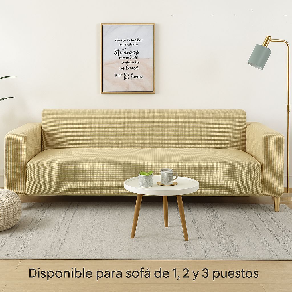 PROTECTOR DE SOFA ELASTICO AJUSTABLE