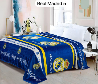 COBIJAS PIEL DE GANSO CLUBES DE FUTBOL PREMIUN