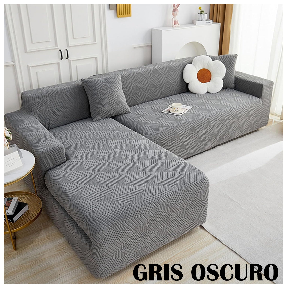 PROTECTOR DE SOFA ELASTICO AJUSTABLE