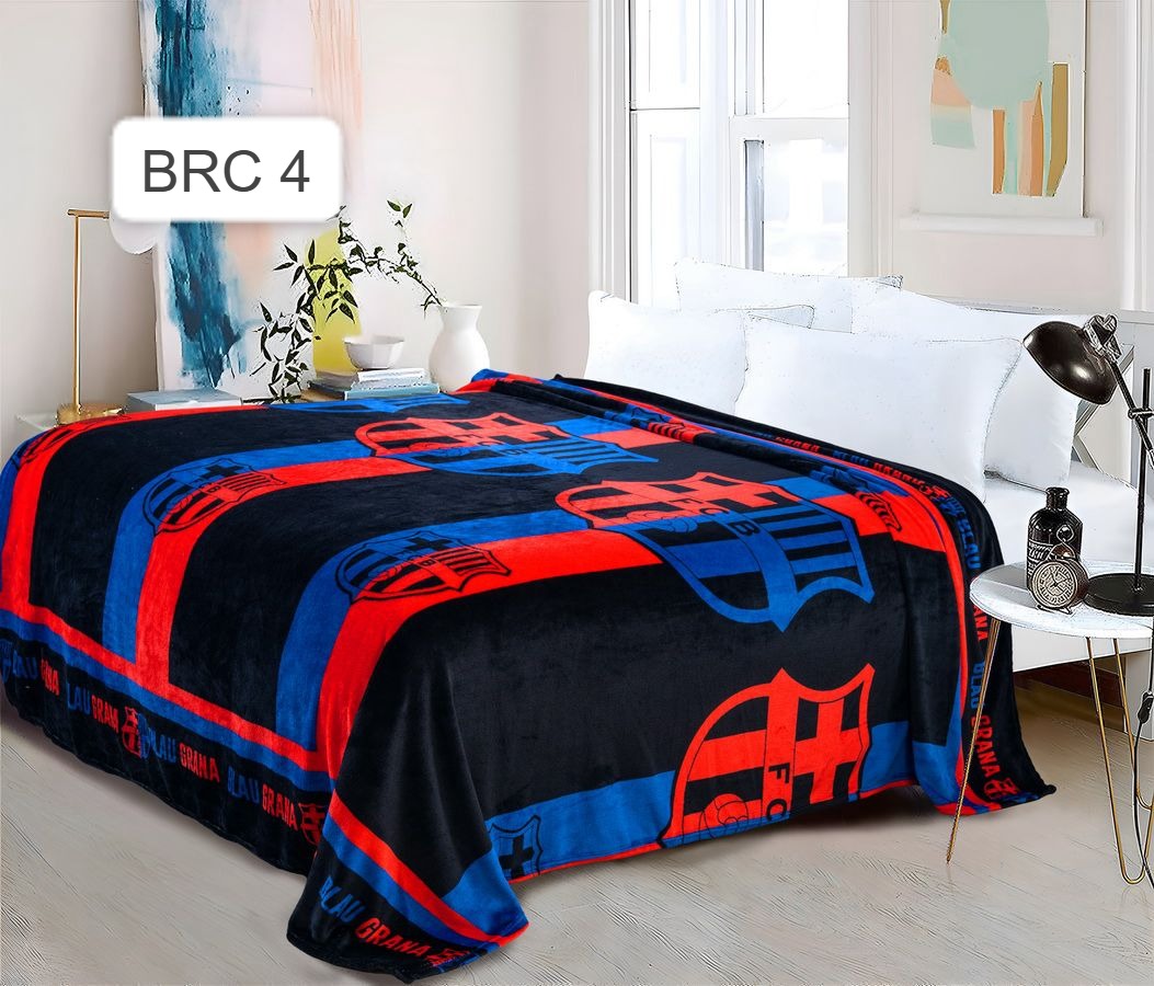 COBIJAS PIEL DE GANSO CLUBES DE FUTBOL PREMIUN