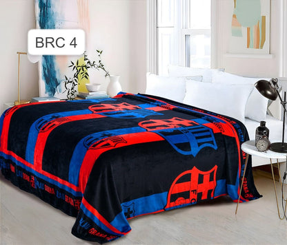 COBIJAS PIEL DE GANSO CLUBES DE FUTBOL PREMIUN