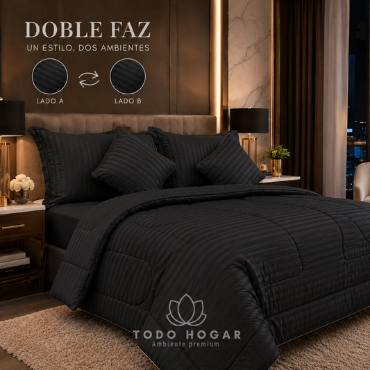 SUPER COMBO EDREDON ACOLCHADO + SABANAS 800 HILOS CON OBSEQUIO 2 ALMOHADAS