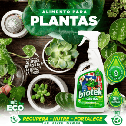 BIOTEK ALIMENTO PARA PLANTAS 🌳 - De Shopping Store