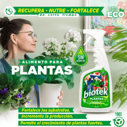 BIOTEK ALIMENTO PARA PLANTAS 🌳 - De Shopping Store