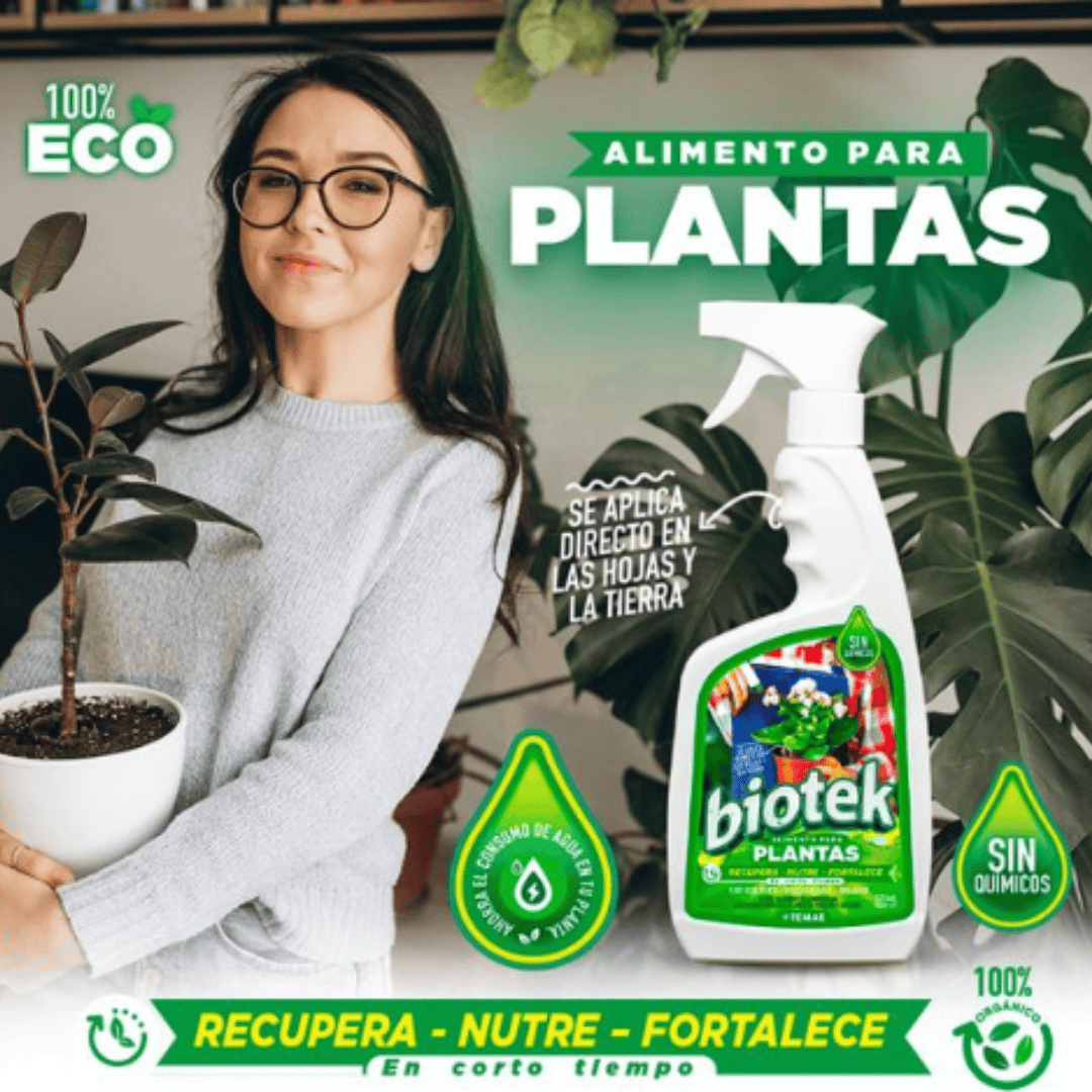 BIOTEK ALIMENTO PARA PLANTAS 🌳 - De Shopping Store