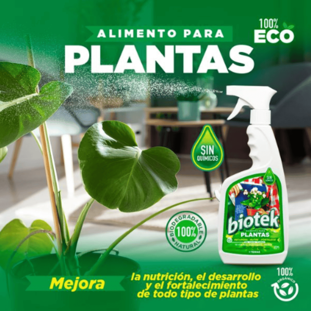 BIOTEK ALIMENTO PARA PLANTAS 🌳 - De Shopping Store