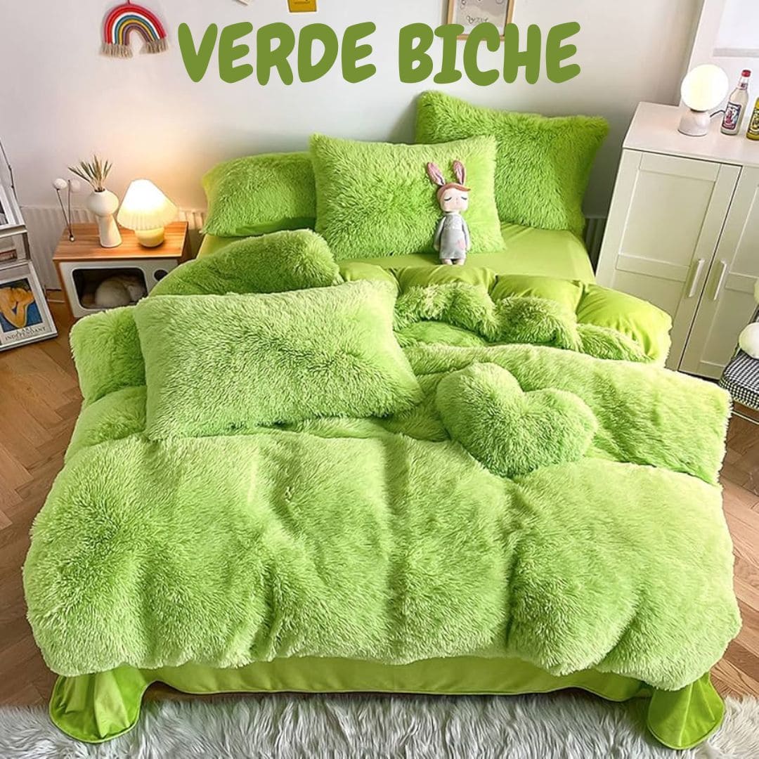 EDREDONES PIEL DE GANSO (INCLUYE 2 FUNDAS ALMOHADAS Y 2 COJINES)