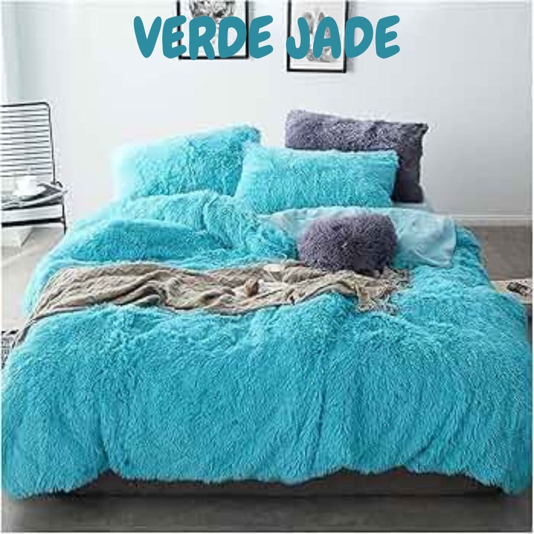 EDREDONES PIEL DE GANSO (INCLUYE 2 FUNDAS ALMOHADAS Y 2 COJINES)