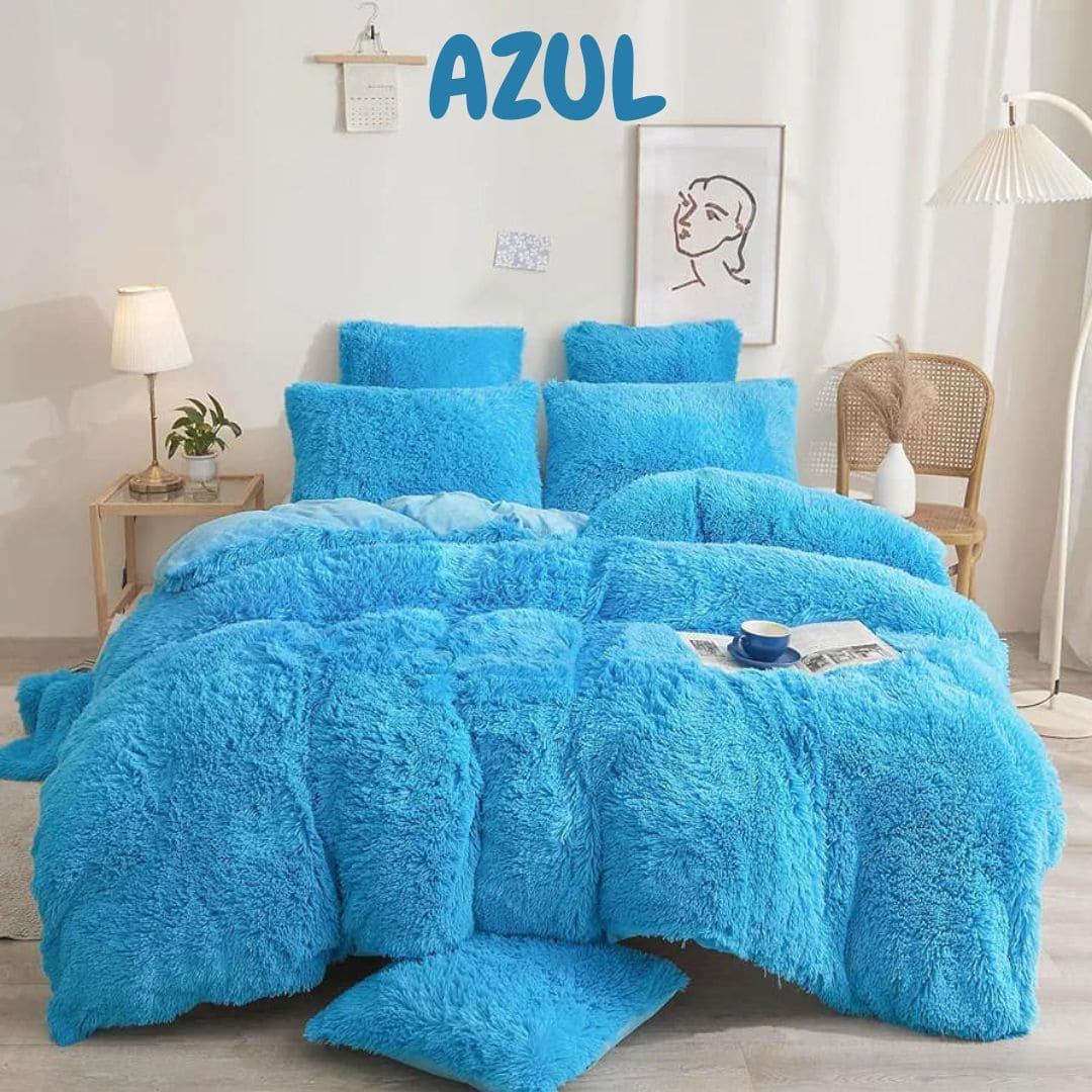 EDREDONES PIEL DE GANSO (INCLUYE 2 FUNDAS ALMOHADAS Y 2 COJINES)