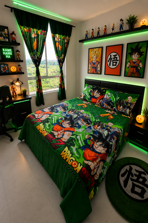 COMBO JUEGOS DE SABANAS CON CORTINAS INFANTIL