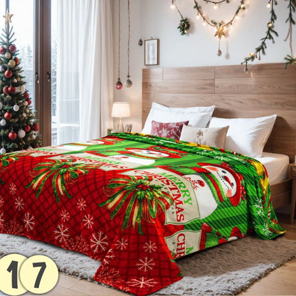 COBIJAS PIEL DE GANSO NAVIDEÑO 2025