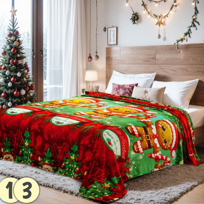 COBIJAS PIEL DE GANSO NAVIDEÑO 2025