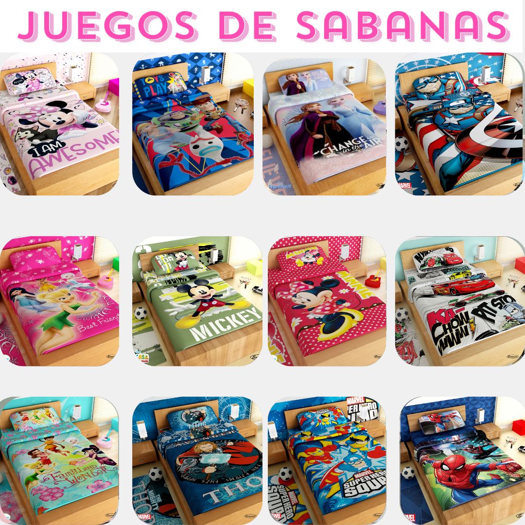 JUEGOS DE SABANAS INFANTILES