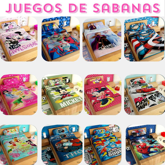 JUEGOS DE SABANAS INFANTILES