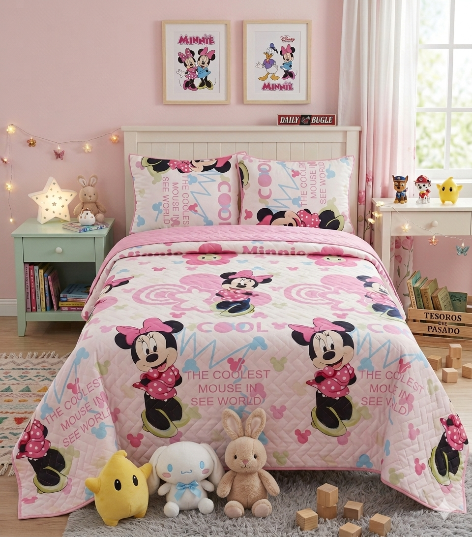 ACOLCHADOS INFANTILES DOBLE FAZ