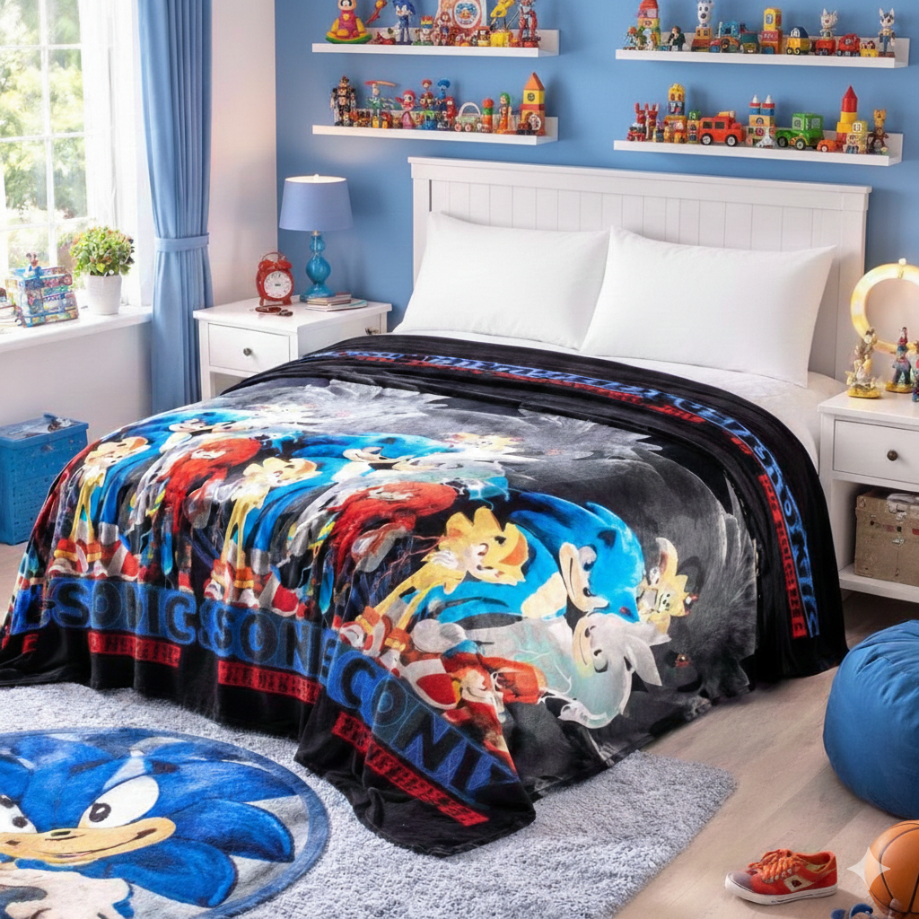 COBIJAS PIEL DE GANSO INFANTIL PREMIUN