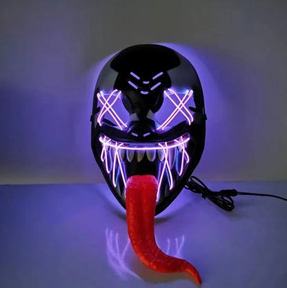 MASCARAS CON LUZ LED PARA HALLOWEEN 🎃 - De Shopping Store