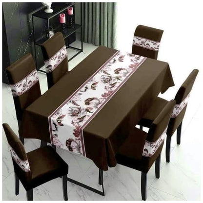 FUNDAS PARA JUEGOS DE COMEDOR + MANTEL IMPERMEABLE