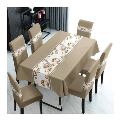 FUNDAS PARA JUEGOS DE COMEDOR + MANTEL IMPERMEABLE