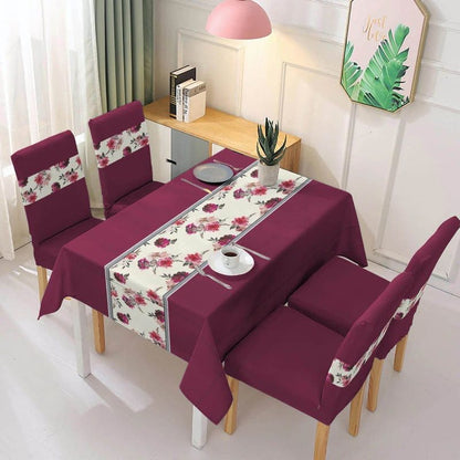 FUNDAS PARA JUEGOS DE COMEDOR + MANTEL IMPERMEABLE