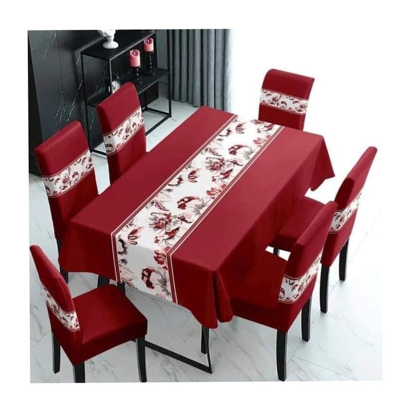 FUNDAS PARA JUEGOS DE COMEDOR + MANTEL IMPERMEABLE