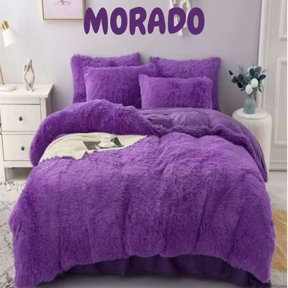 EDREDONES PIEL DE GANSO (INCLUYE 2 FUNDAS ALMOHADAS Y 2 COJINES)