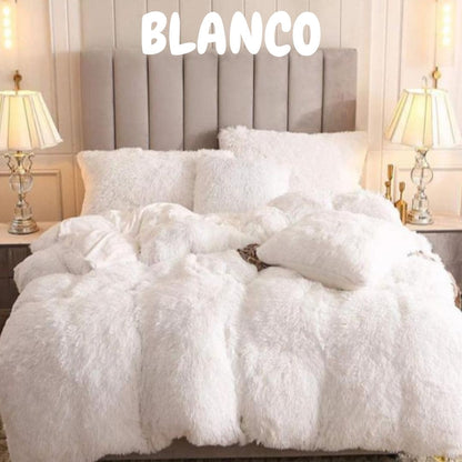 EDREDONES PIEL DE GANSO (INCLUYE 2 FUNDAS ALMOHADAS Y 2 COJINES)