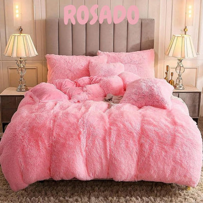 EDREDONES PIEL DE GANSO (INCLUYE 2 FUNDAS ALMOHADAS Y 2 COJINES)