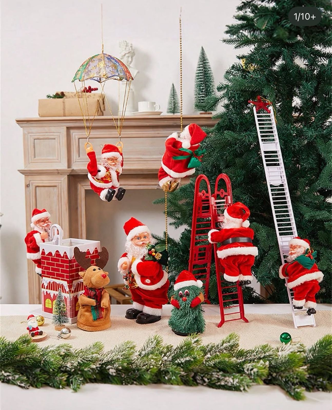 PAPA NOEL CON MOVIMIENTOS