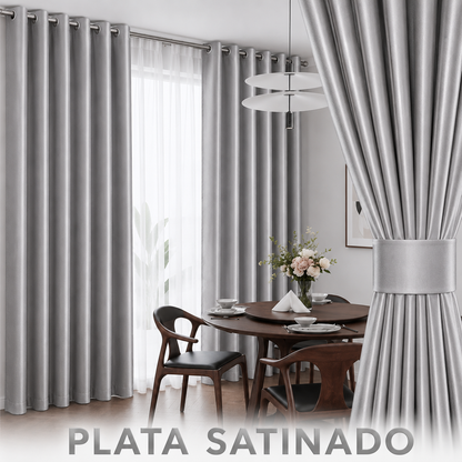 CORTINAS BLACKOUT ANTILUZ CON ARGOLLA